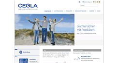 Desktop Screenshot of cegla.de