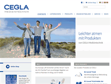 Tablet Screenshot of cegla.de